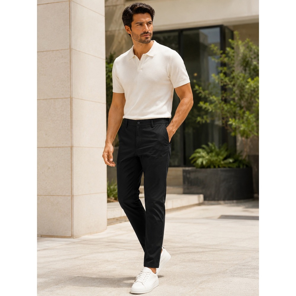 Jack Archer Jetsetter Tech Pant Slim Fit 34 x 34 True Black Performance Stretch